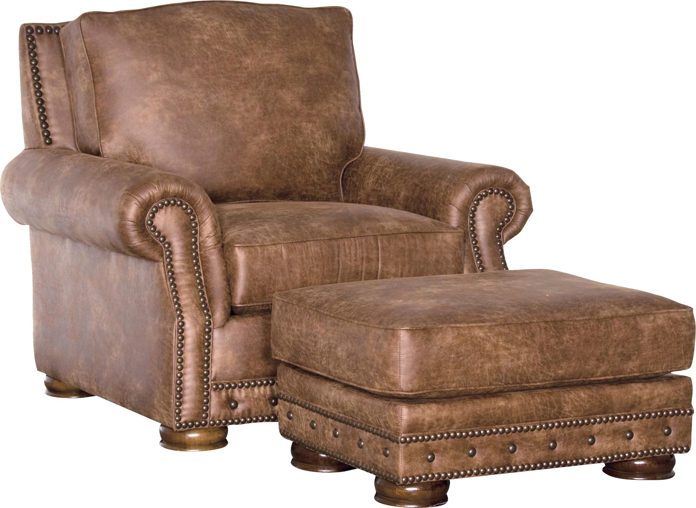 Mayo 2900 2900F50x1 2900F40x1 PALACH Traditional Chair and Ottoman Set Howell Furniture Uph Upholstered Chairs